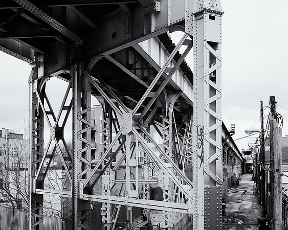 Chicago L Bridge
