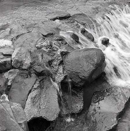 Sand Run Falls Rocks