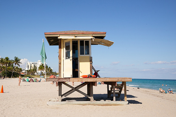 Florida East Cost Lifeguard Station