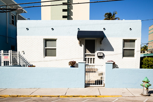 Florida East Cost Pastel House
