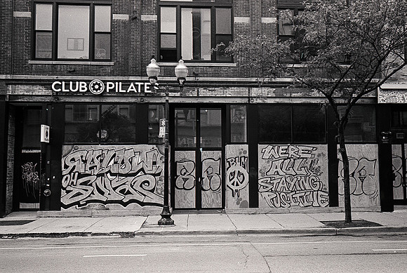 Chicago Black Lives Matter Store Front Art-5