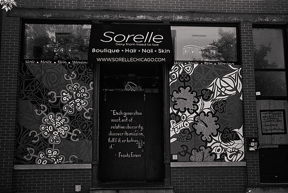 Chicago Black Lives Matter Store Front Art-8