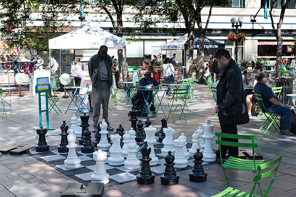Outdoor Chess